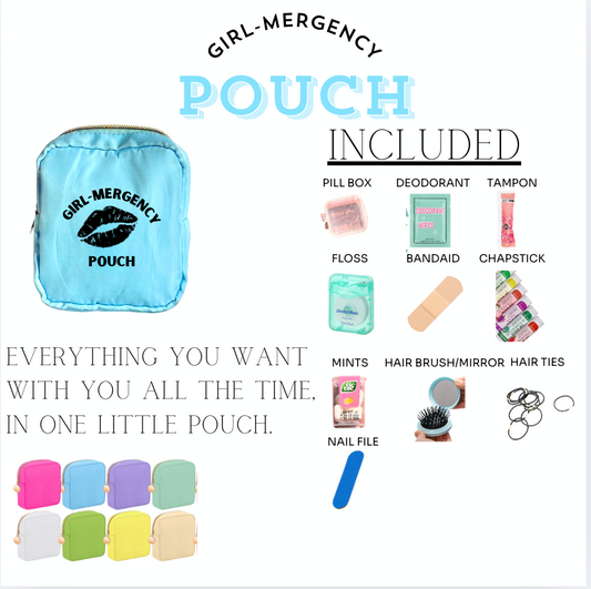 GIRL-MERGENCY POUCH